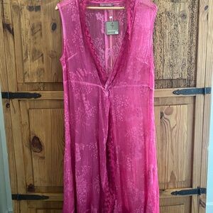 Tatyana Pink Floral Women's Dress